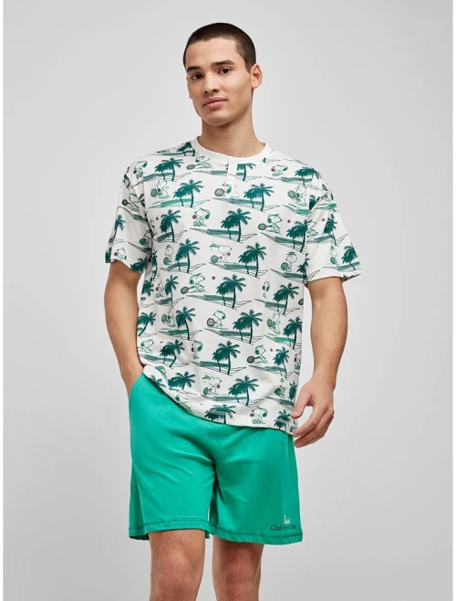Gisela Ανδρική Βαμβακερή Καλοκαιρινή Πυζάμα Regular Fit 2/20280