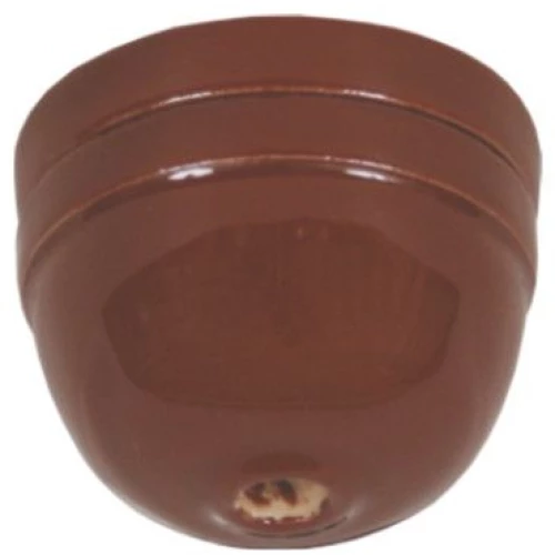 Ροζέτα Οροφής Πορσελάνη Ε27 Φ6,2cm Cubalux  980749 Καφέ