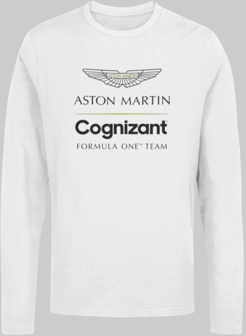 Aston Martin F1 Μακρυμάνικο T-Shirt (Replica) - WHITE