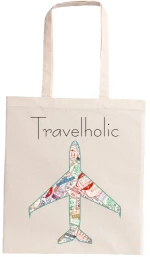 Τσάντα Αγοράς Travelholic - Natural
