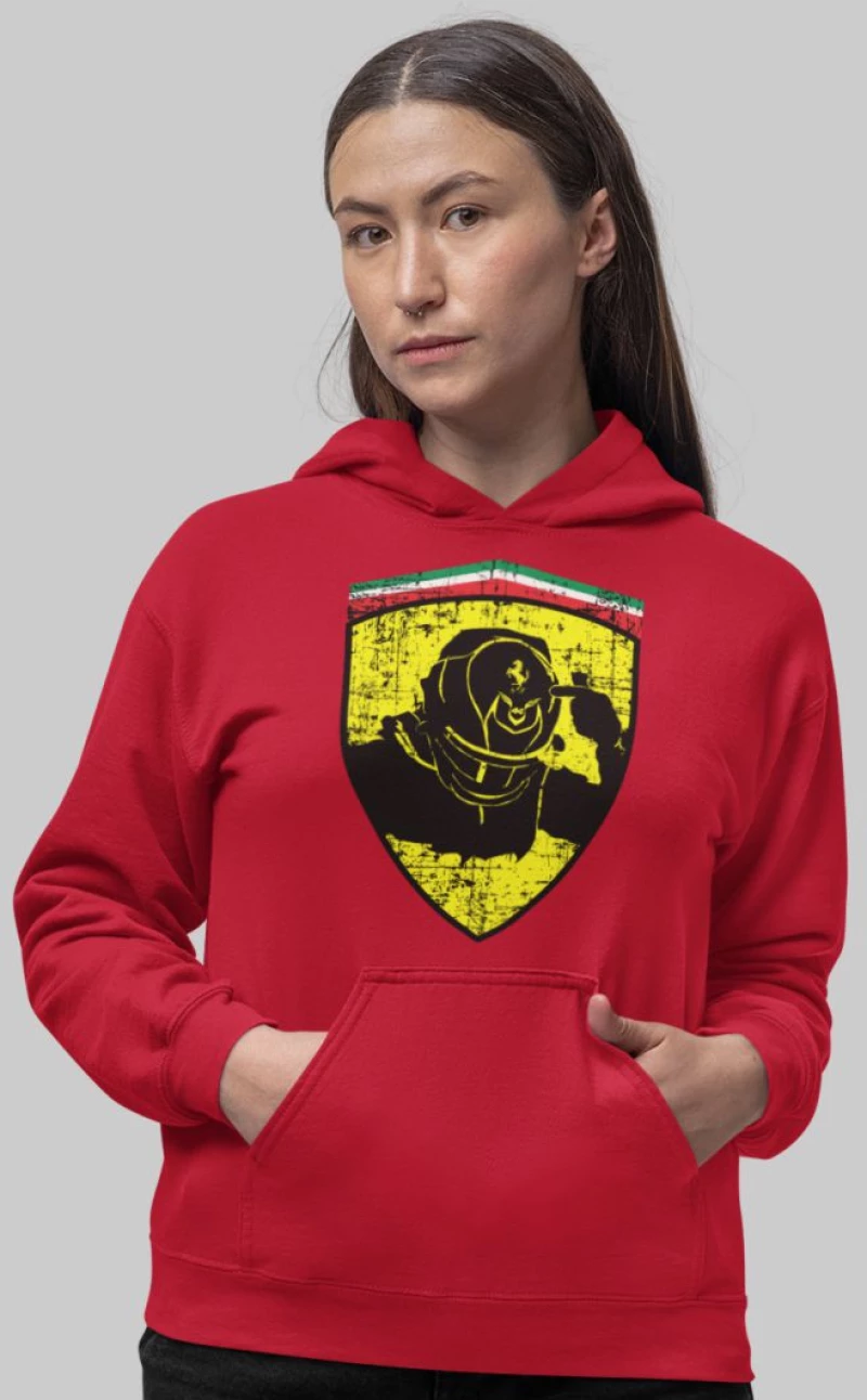 Hamilton Scuderia Edition W Φούτερ με Κουκούλα - RED