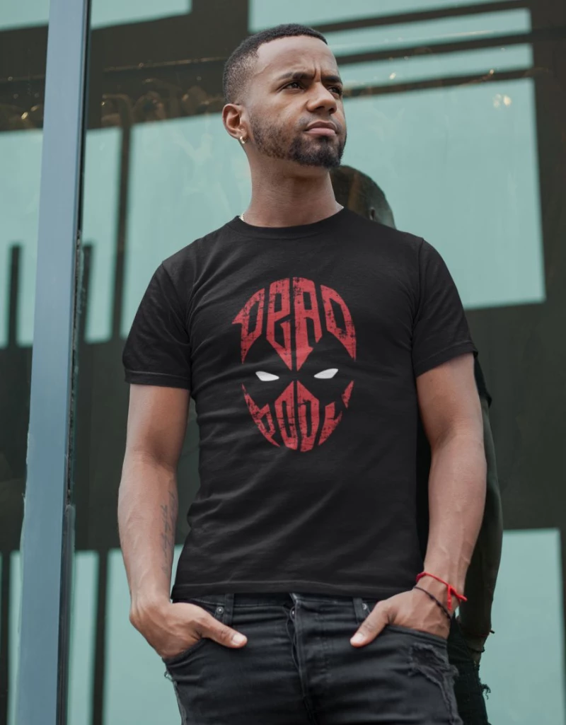 Deadpool T-Shirt (Replica) - BLACK