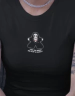 Jigsaw Meeple W T-Shirt - BURGUNDY