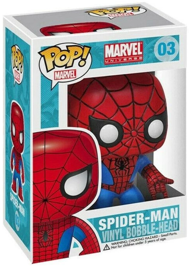 Funko Pop! Marvel Spider Man Bobble Head #03