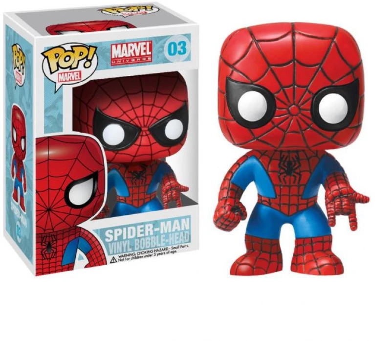 Funko Pop! Marvel Spider Man Bobble Head #03