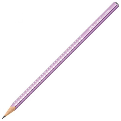 Faber Castell Μολύβι Grip Sparkle Metallic Μωβ