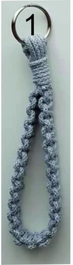 Macrame Χειροποίητο Μπρελοκ 17cm