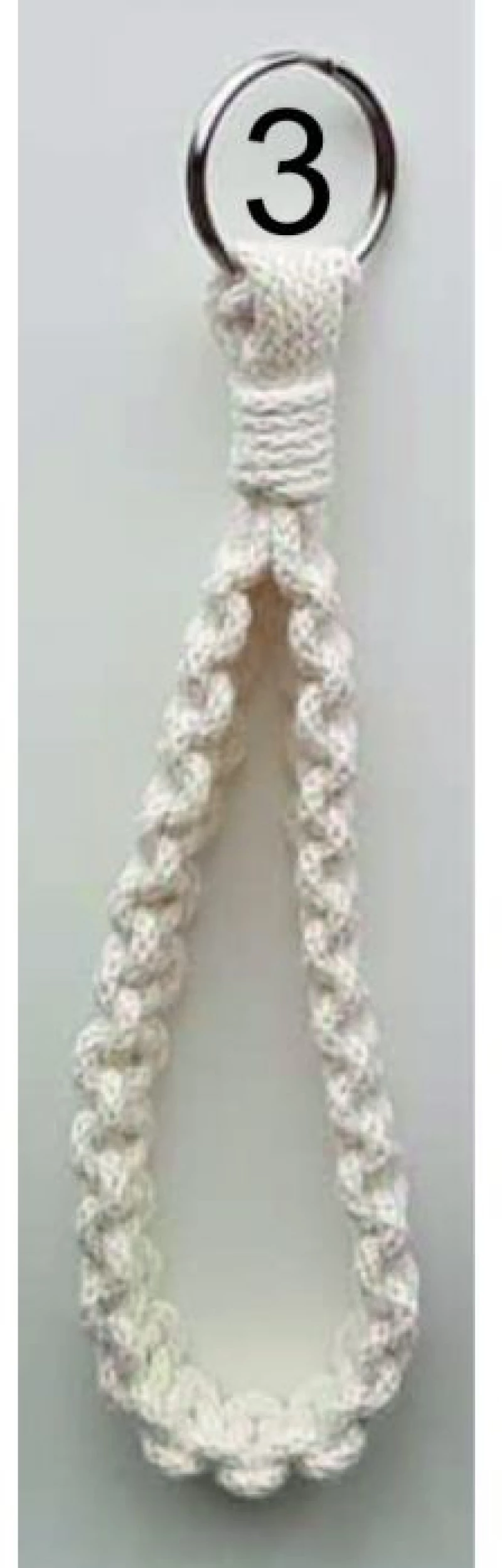 Macrame Χειροποίητο Μπρελοκ 17cm