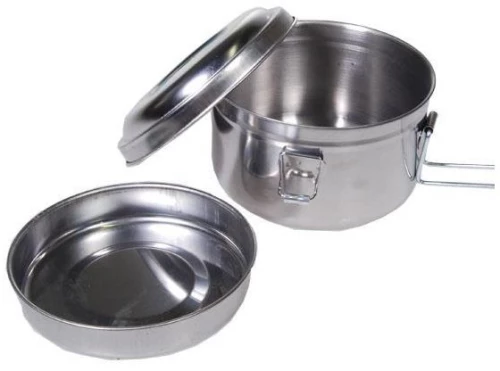 Next Φαγητοδοχείο Inox 2 Θέσεων Ø14cm
