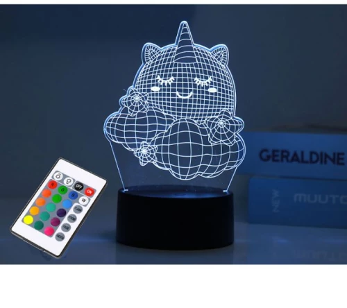 i-Total Λάμπα 3D Led 10x20cm Unicorn