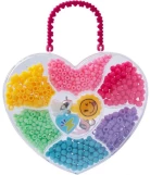 Luna Toys Χάντρες Σε Κουτί Τσαντάκι 3 Σχέδια