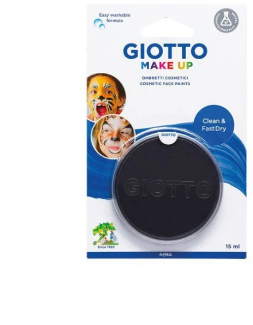 Giotto Παστίλιες Προσώπου Make Up 15ml Μαύρο