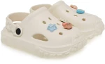 Παιδικά Clogs Exe Kids Off White UA7005861411 με Δώρο Διακοσμητικά Κουμπάκια