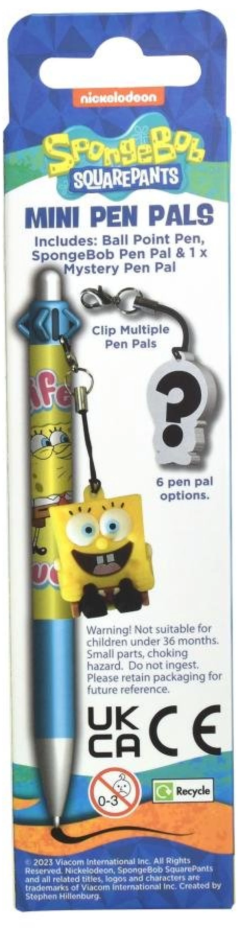 SPONGEBOB - Collectable Characters Pen Dangler