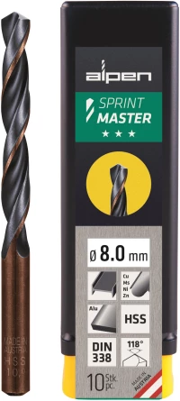 Τρυπάνι αέρος MASTER για σίδερο 10τεμ. 10x133mm / 626010001