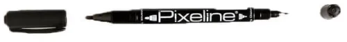 Μαρκαδόρος OHP-CD/DVD Πλαστικός Pixeline GR-107 Μαύρος
