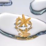 Γυναικείο Δαχτυλίδι CB10559793 Ανοξείδωτο Ατσάλι - Χρυσό