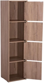 ΝΤΟΥΛΑΠΙ SORIANO  DARK OAK ΜΕΛΑΜΙΝΗ 40x39-41x157Υεκ.