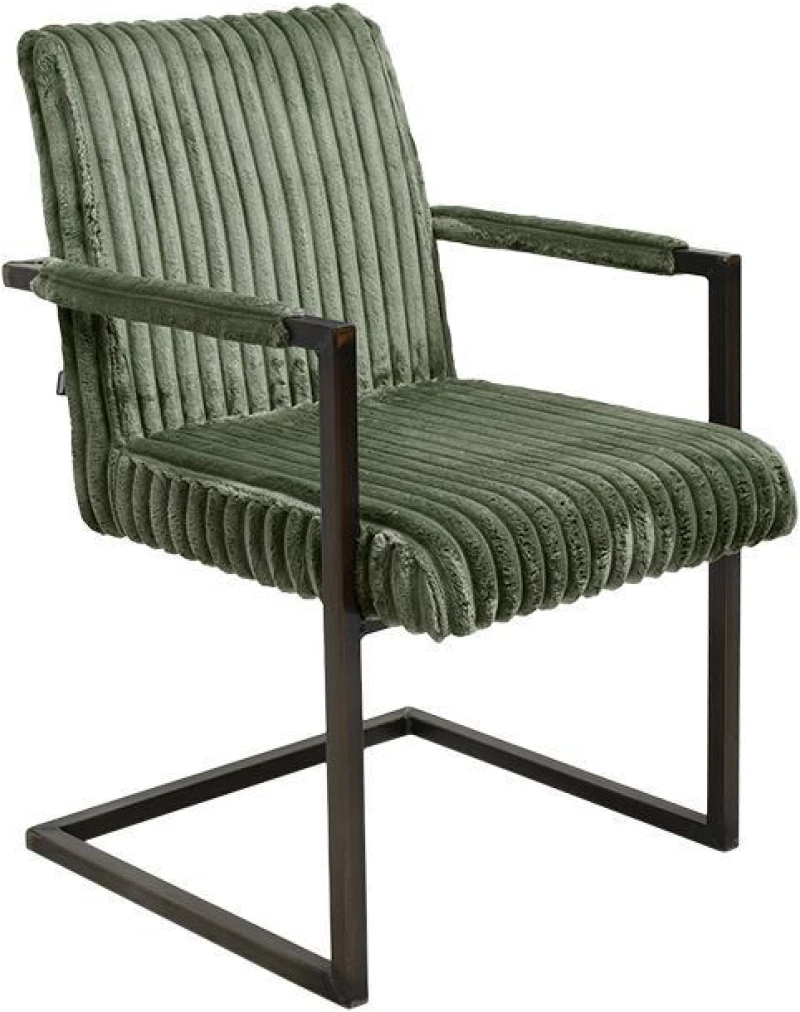 Πολυθρόνα Τραπεζαρίας New Evita Fylliana Λαδί 56x65x87 εκ. 2αδα