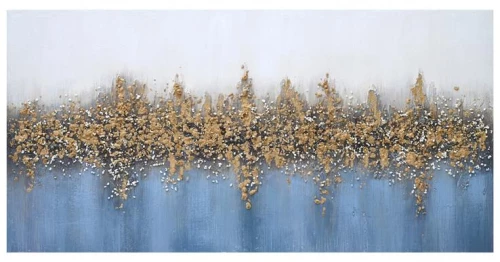 Πίνακας σε καμβά Goldy Inart 120x3x60εκ 120x3x60 εκ.
