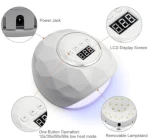 Φουρνάκι Νυχιών SUN F6 Smart 2.0 White UV / LED 86W