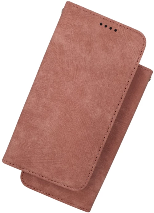 Naxius Case Book Magnet Rose Gold Samsung A16 Naxius
