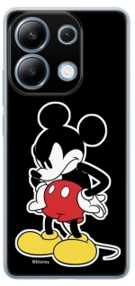 Disney Case Redmi Note 13 4G Mickey Full Print Angry Black