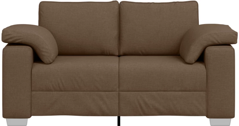 vidaXL Καναπέδες Διπλού Χρώματος Καφέ 120 εκ. Υφάσματος