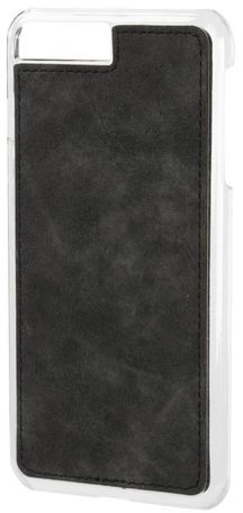 APPLE iPHONE 7 PLUS MAGNET-X ΜΑΓΝΗΤΙΚΗ ΔΕΡΜΑΤΙΝΗ ΘΗΚΗ ΑΝΘΡΑΚΙ