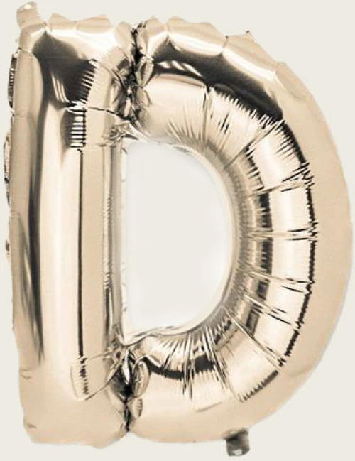 ΜΠΑΛΟΝΙ ΓΡΑΜΜΑ “D” 36cm ΧΡΥΣΟ   Beauty Home
