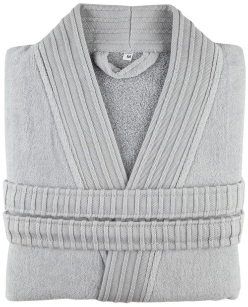 Μπουρνούζι Kimono Velvet Grey Nima