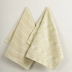 Πετσέτες Κουζίνας Inner Chef (Σετ 2τμχ) Ocher Nima 40x60cm 100% Βαμβάκι