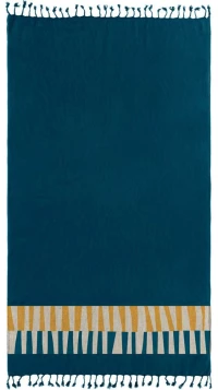 Πετσέτα Θαλάσσης - Παρεό Pestemal 23 Marine Guy Laroche Θαλάσσης 90x170cm 100% Βαμβάκι