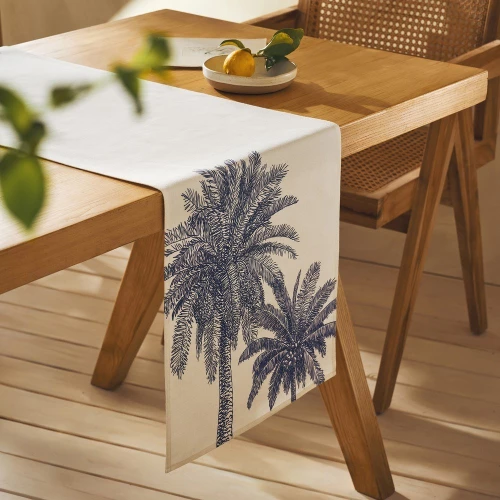 Runner Nendy 335 Beige-Blue Gofis Home 40x160 Βαμβάκι-Πολυέστερ