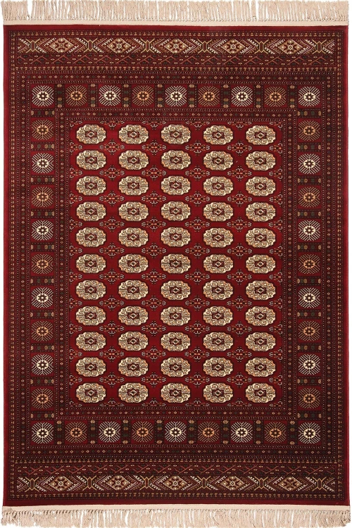 Χαλί Isfahan 5602A Red-Red Βιοκαρπέτ 80X220cm