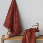Πετσέτα Talon 06 Terra Kentia Σώματος 70x140cm 100% Βαμβάκι