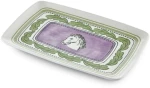Πιατέλα Σερβιρίσματος 280TMA2237 34x25x2cm Multi Hermia Κεραμικό