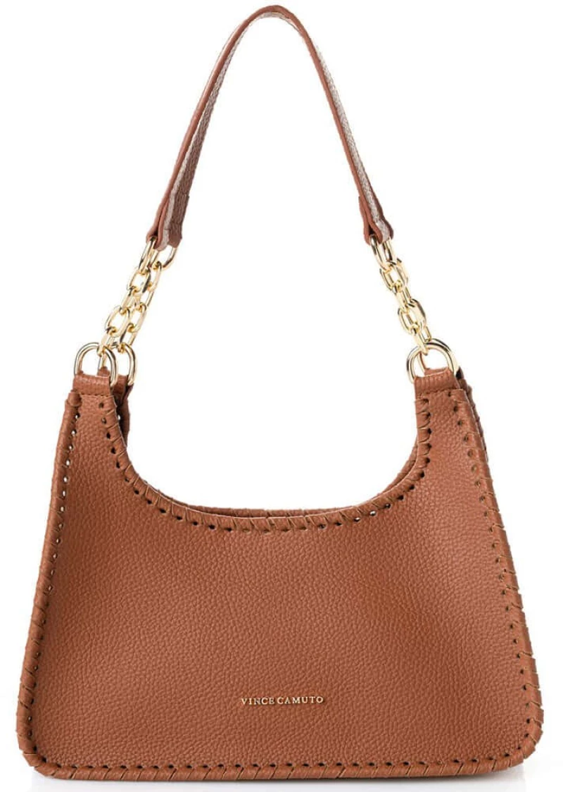 Τσάντα Ώμου Procida 946VNC1222 34x13x17cm Tan Vince Camuto