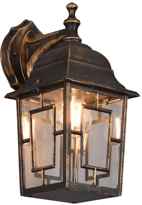 Φωτιστικό Τοίχου - Απλίκα Volturno 205967128 15x19x30cm 1xE27 60W Rust Trio Lighting