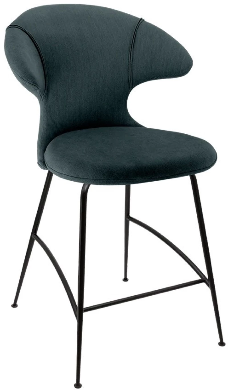 Σκαμπό Time Flies 590-17C5913-3 51x56x102cm Quantom Blue-Black Umage