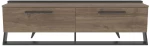Έπιπλο Τηλεόρασης Astrid 875ZNA4586 163,8x36,6x46,8cm Walnut-Black