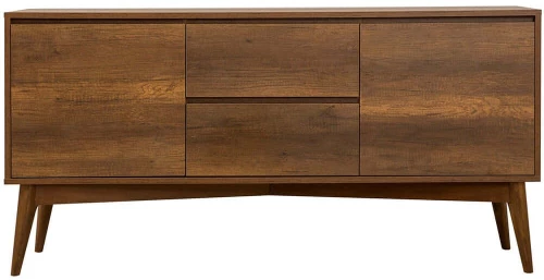 Μπουφές Vina 869VEL1735 170x45x82,5cm Walnut Μοριοσανίδα, Μελαμίνη