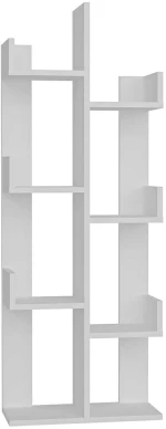 Βιβλιοθήκη Luisa 322RTC1106 50x22x137cm White