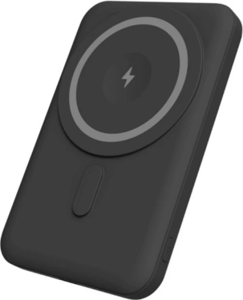 YENKEE YPB 501 BK Power Bank με Ενσύρματη(20W) και Ασύρματη(εως 15W) φόρτιση 5.000mAh, Μαύρο