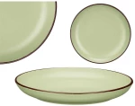 Πιάτο κεραμικό  OLIVE GREEN  20x3cm