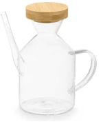 Λαδερό γυάλινο BAMBOO καπάκι 600ml/16x8,8x16,5cm
