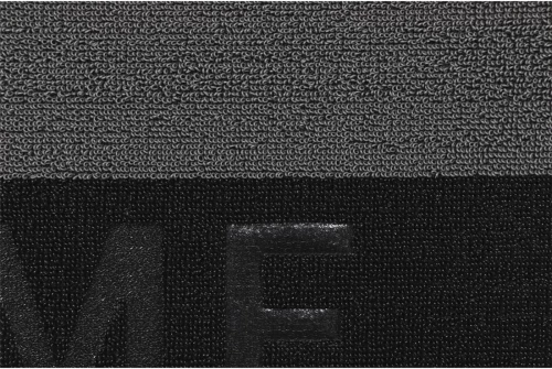 Ποδόμακτρο PVC HOME μαύρο 45x75cm