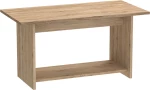 Τραπέζι Kumba pakoworld σε oak απόχρωση 80x40x42εκ