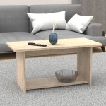 Τραπέζι Kumba pakoworld σε oak απόχρωση 80x40x42εκ