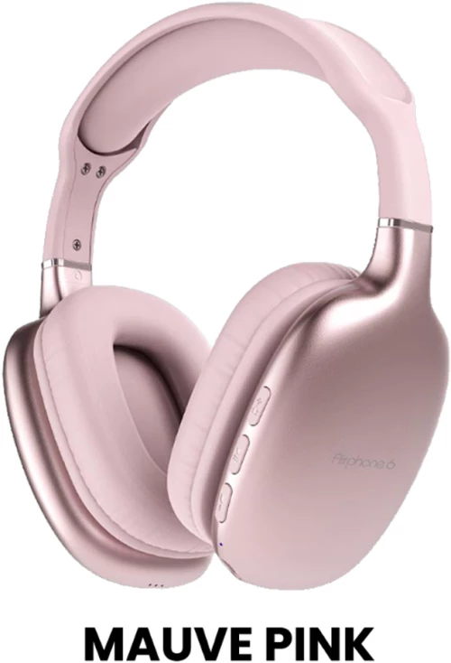 SONICGEAR BT5.4 HEADPHONES 2024 AIRPHONE 6 MAUVE PINK